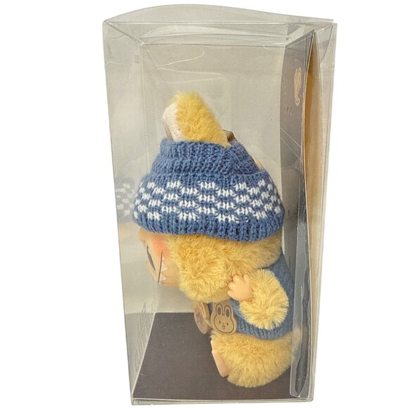 Pop Mart Labubu Clothing – Blue Cardigan & Blue Beanie Outfit - Picture 4 of 4